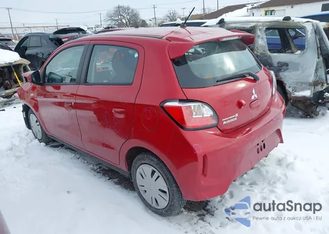 2024 Mitsubishi Mirage Es z USA, uszkodzony, nr VIN ML32AUHJ3RH005236